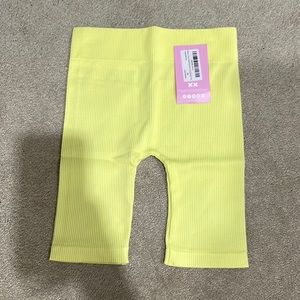 Missy Empire Ribbed Bike Shorts